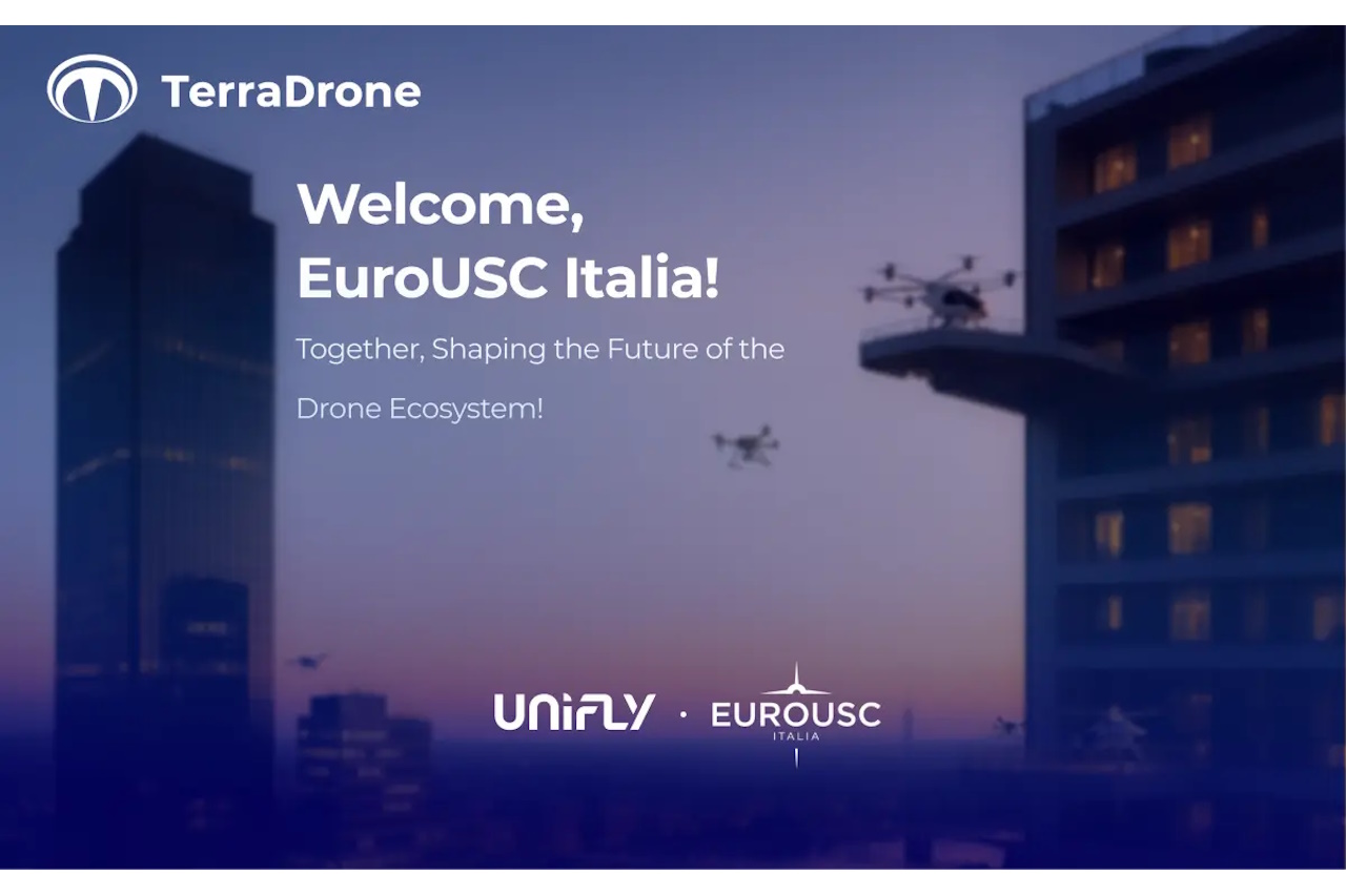 テラドローン社、連結子会社によるEuroUSC Italia S.r.l.の株式の取得と連結孫会社化を発表