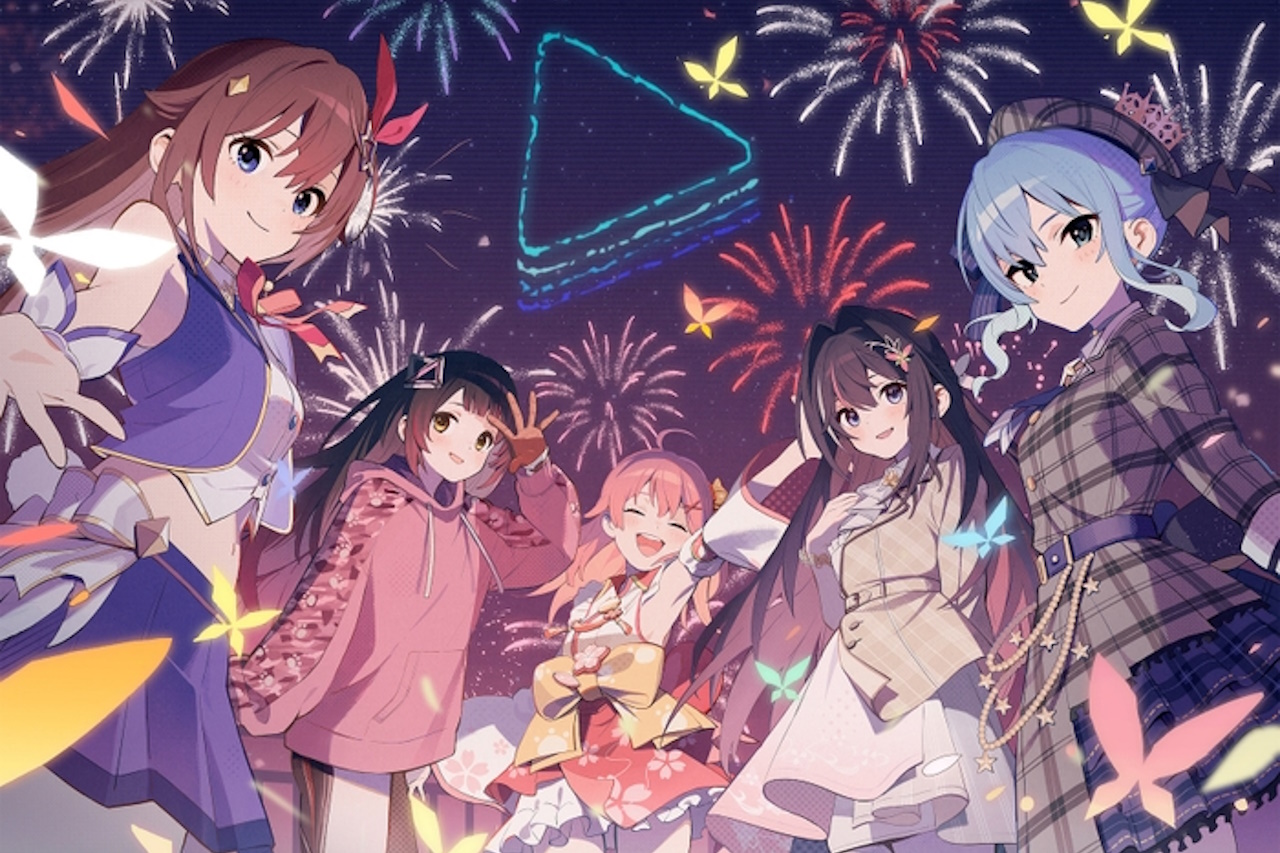 ホロライブプロダクション8周年記念イベント、 花火×ドローン×ホロライブの楽曲が奏でる夜空のシンフォニー『hololive production 8th Anniversary Fireworks～ Shiny Sparklers Symphony』が9月6日・幕張海浜公園にて開催
